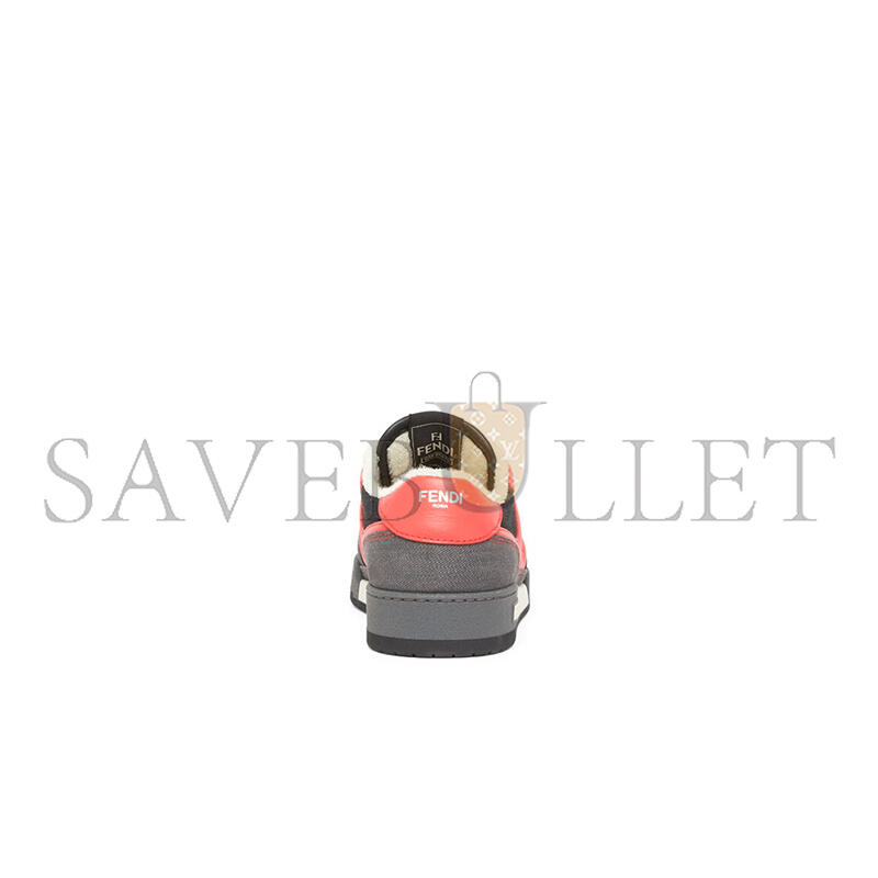 FENDI MATCH CAPSULE GREY DENIM LOW TOPS 7E1495AMFZF1KN7